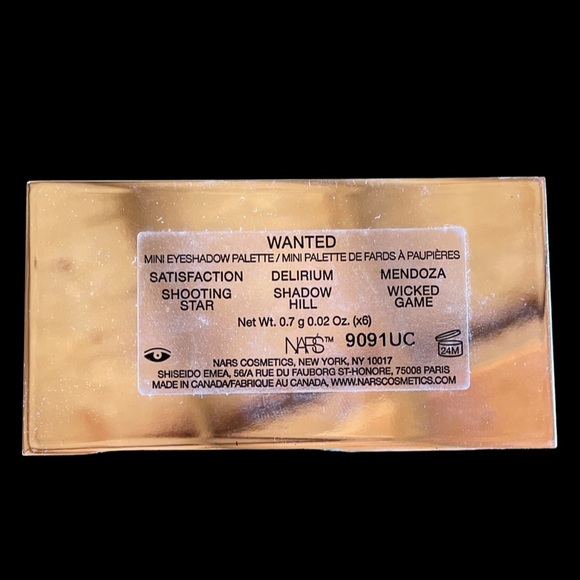 Nars Narissist Wanted Mini Eyeshadow Palette - Picture 3 of 5
